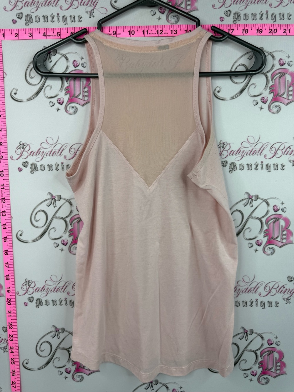FWD tank top Women's Light Pink Sleeveless Tank Top - Casual Everyday Layering - Picture 2 of 7